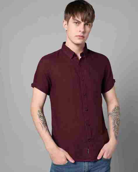 Spykar Men Regular Slim Fit Shirt