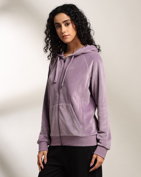 Buy Lilac Sweatshirt Hoodies for Women by Teamspirit Online Ajio