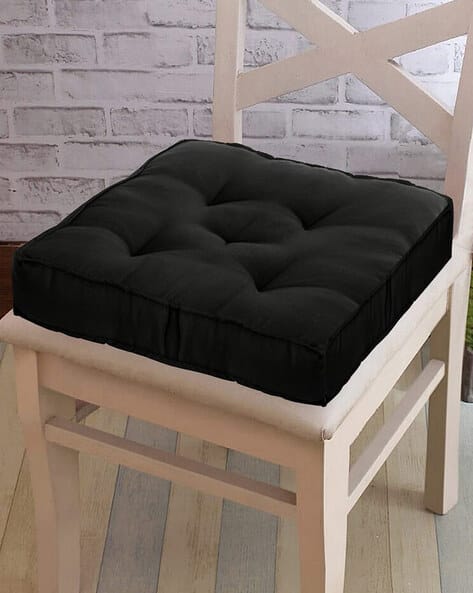 Buy Black Cushions Pillows for Home Kitchen by Kuber