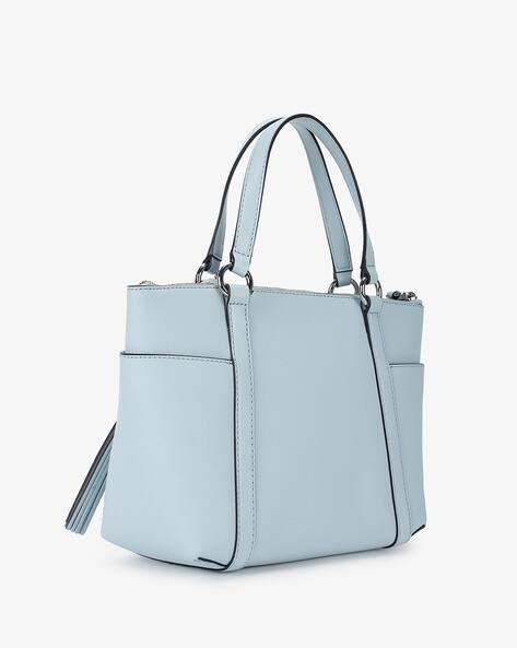 Buy Michael Kors Nomad Leather Tote Bag Blue Color Women AJIO LUXE