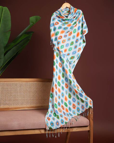 Women Graphic Print Scarf Price in India