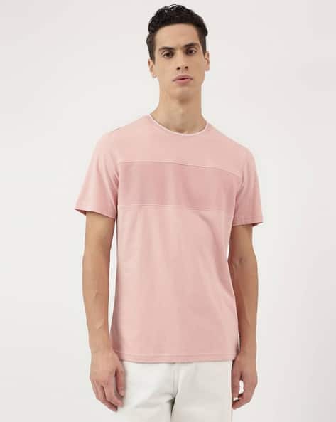 Marks & Spencer Men Regular Fit Crew-Neck Cotton T-Shirt