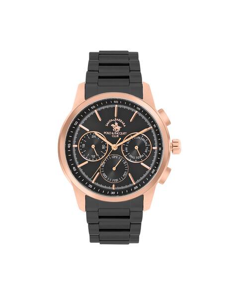 Buy Black Watches for Men by Santa Barbara Polo Online