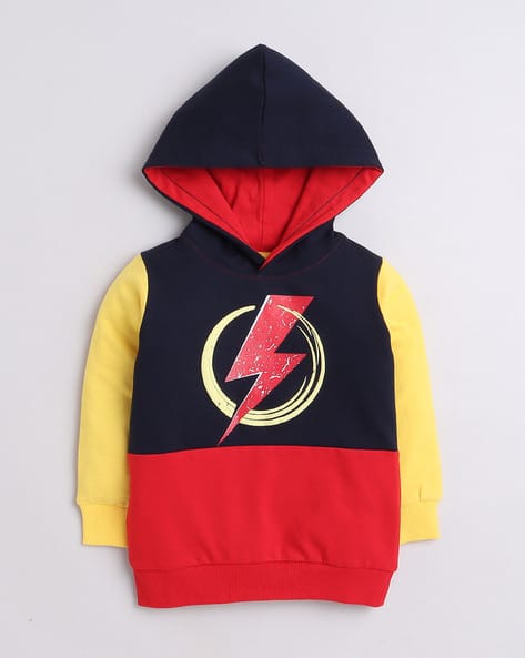 Buy Multicoloured Sweatshirts Jacket for Infants by BUMZEE