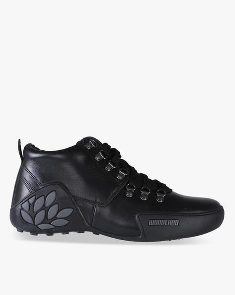 Men Mid-Top Lace-Up Shoes