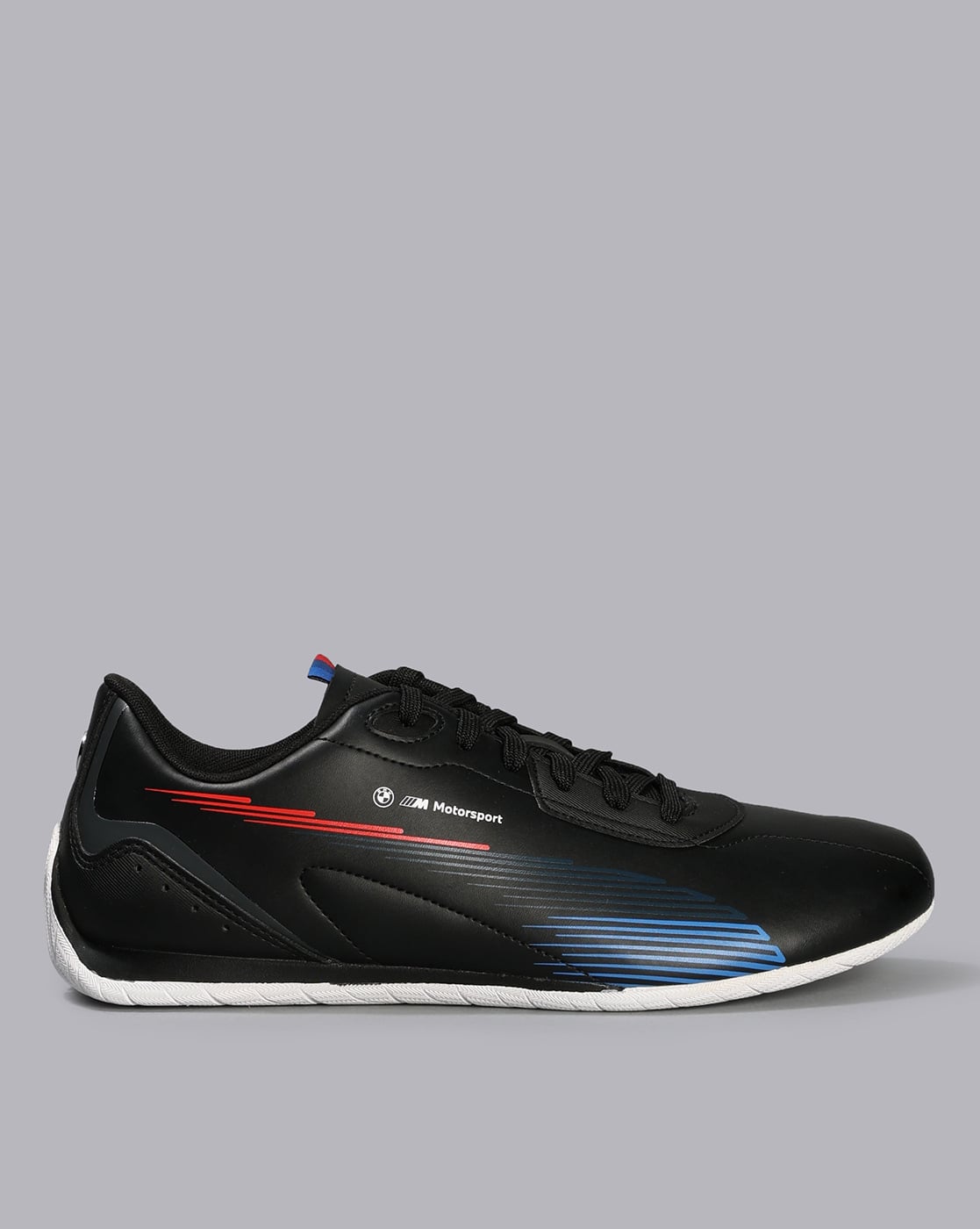 Buy Puma BMW MMS Neo Cat Lace-Up Sneakers Black Color Men