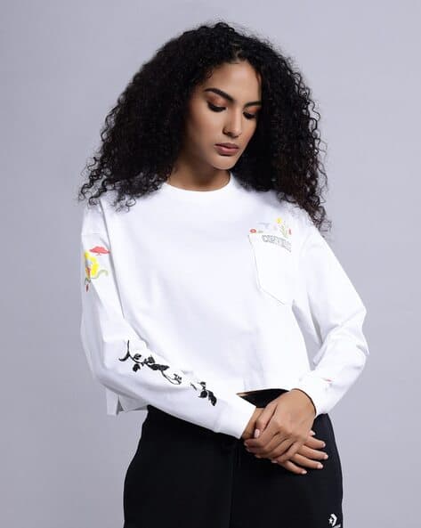 CONVERSE Women Graphic Crew Top