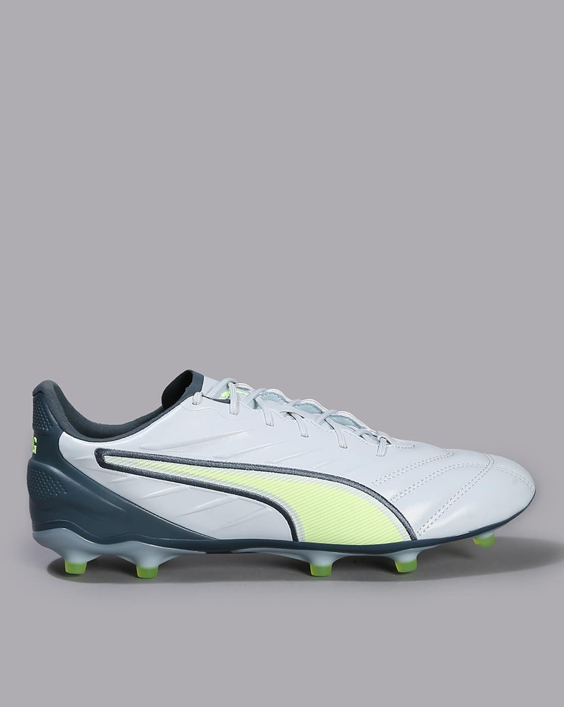 Buy Puma King Pro FG/AG Football Shoes Blue Color Men AJIO LUXE