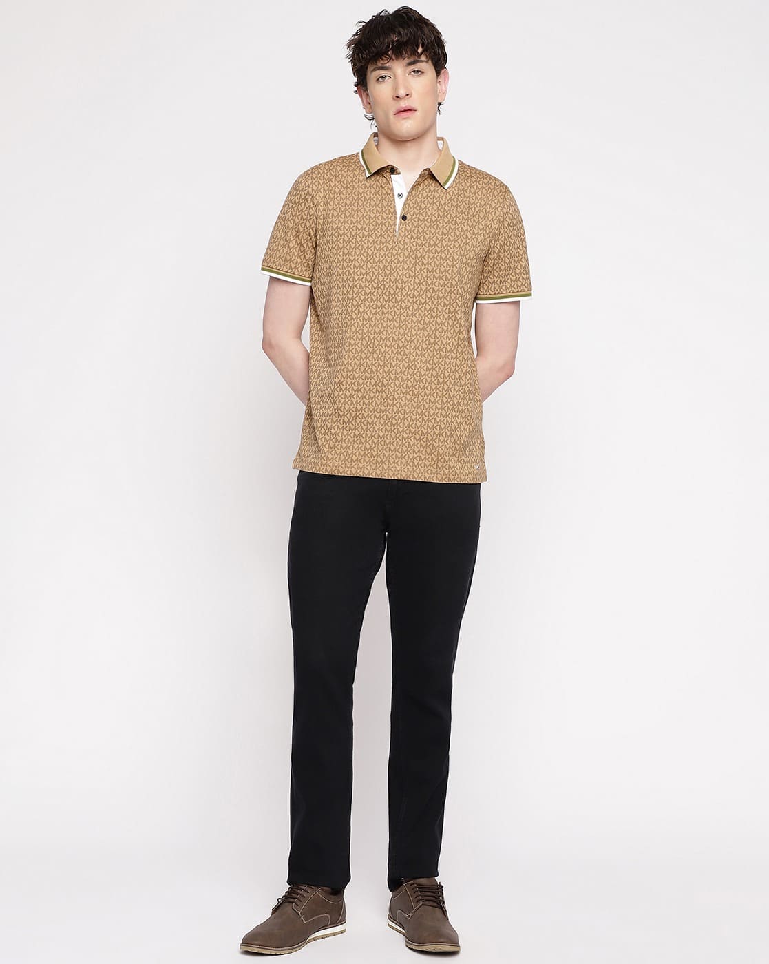 Buy Michael Kors Signature Greenwich Regular F Online | Ajio.com