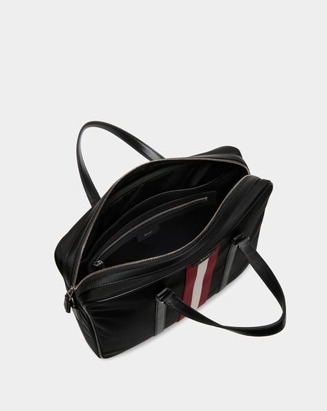 Buy Bally Code Brief Case | Black Color Men | AJIO LUXE