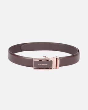peter england Men Belt with Auto-Lock Buckle Closure-picture-15