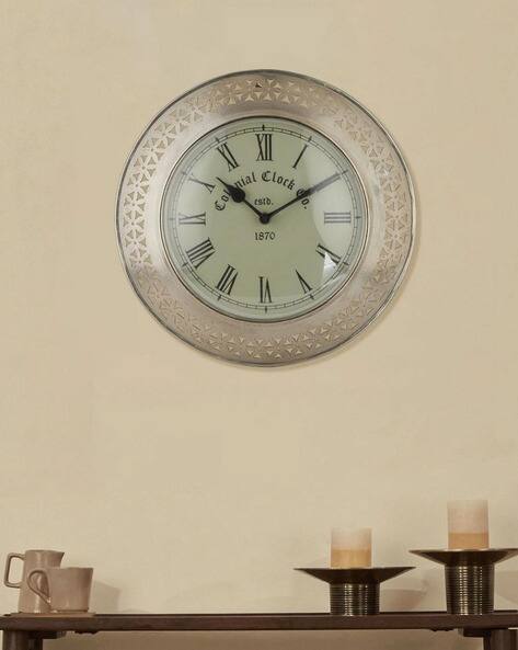Buy Silver Wall Table Decor for Home Kitchen by Fabindia