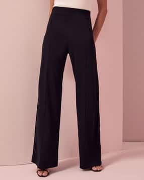 silverfly Women High-Rise Pleat-Front Pants-picture-10