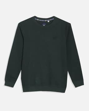 allen solly Boys Regular Fit Sweatshirt with Full Sleeves-picture-30