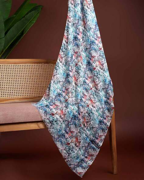 Women Abstract Print Scarf Price in India