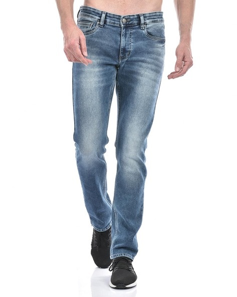 Numero Uno Men Mid-Rise Slim Jeans