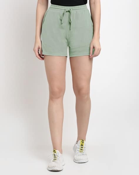 Buy Green Shorts for Women by BRINNS Online