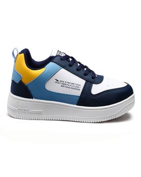 asian Men Colourblock Lace-Up Shoes-picture-39