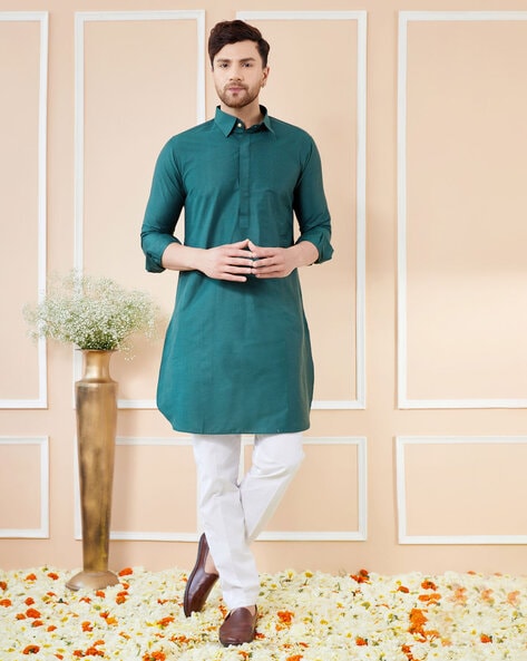 See Designs Solid Long Kurta