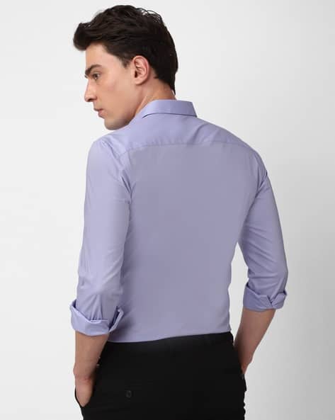 Men Full-Sleeve Extra Slim Fit Shirt