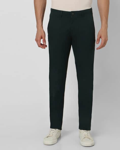PETER ENGLAND CASUALS Men  Mid-Rise Chino Casual Trousers