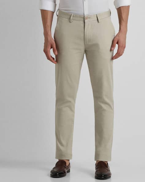 Buy Beige Trousers Pants for Men by PETER ENGLAND CASUALS Online