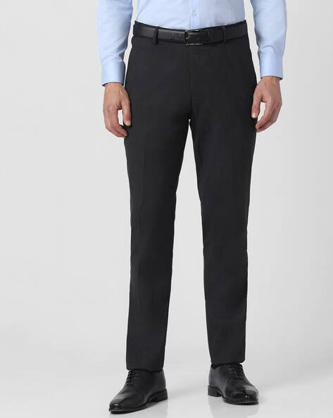 Buy Black Trousers Pants for Men by PETER ENGLAND Online