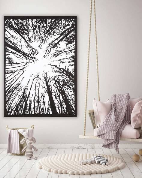 Forest Print Wall Hanging Tapestry Poster