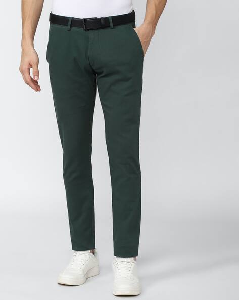 PETER ENGLAND Men Mid-Rise Casual Trousers