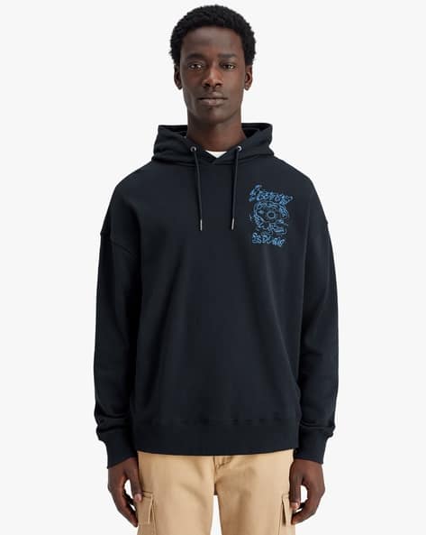 Buy Night Blue Sweatshirt Hoodies for Men by SCOTCH SODA