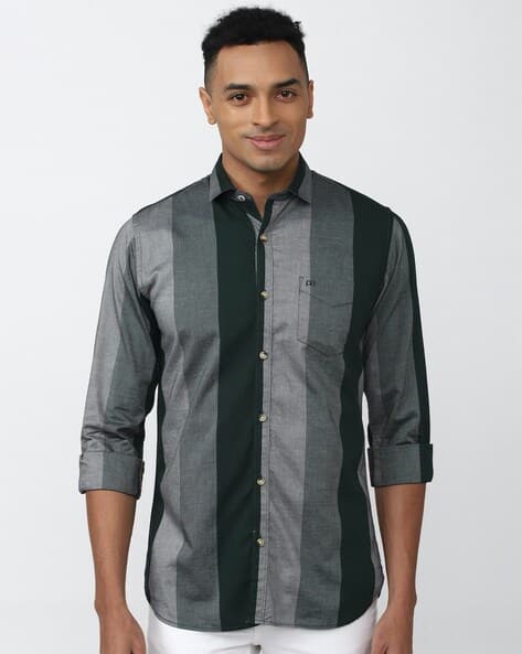 Buy Grey Shirts for Men by PETER ENGLAND Online