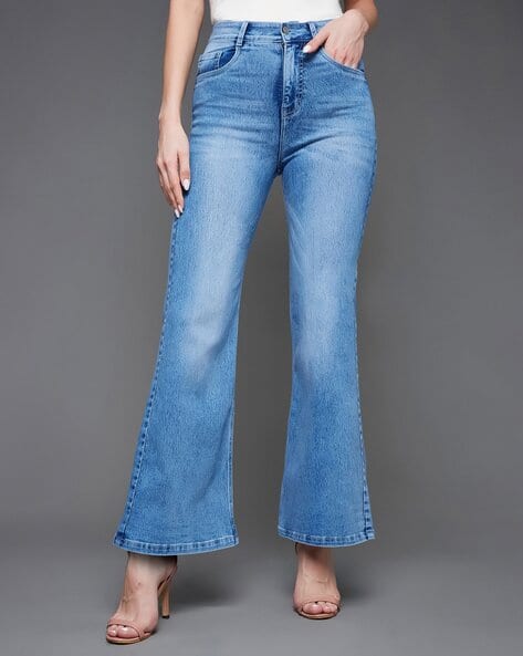 MISS CHASE Women High-Rise Wide Shaping Jeans