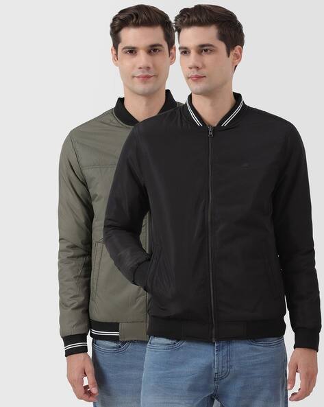 PETER ENGLAND CASUALS Men Regular Fit Bomber Jacket