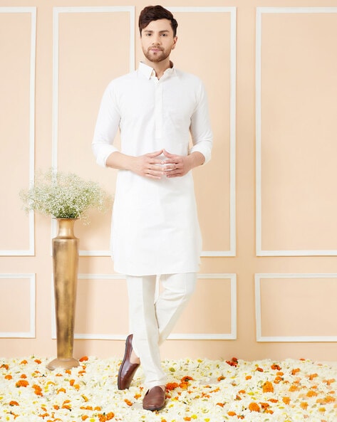 See Designs Solid Long Kurta