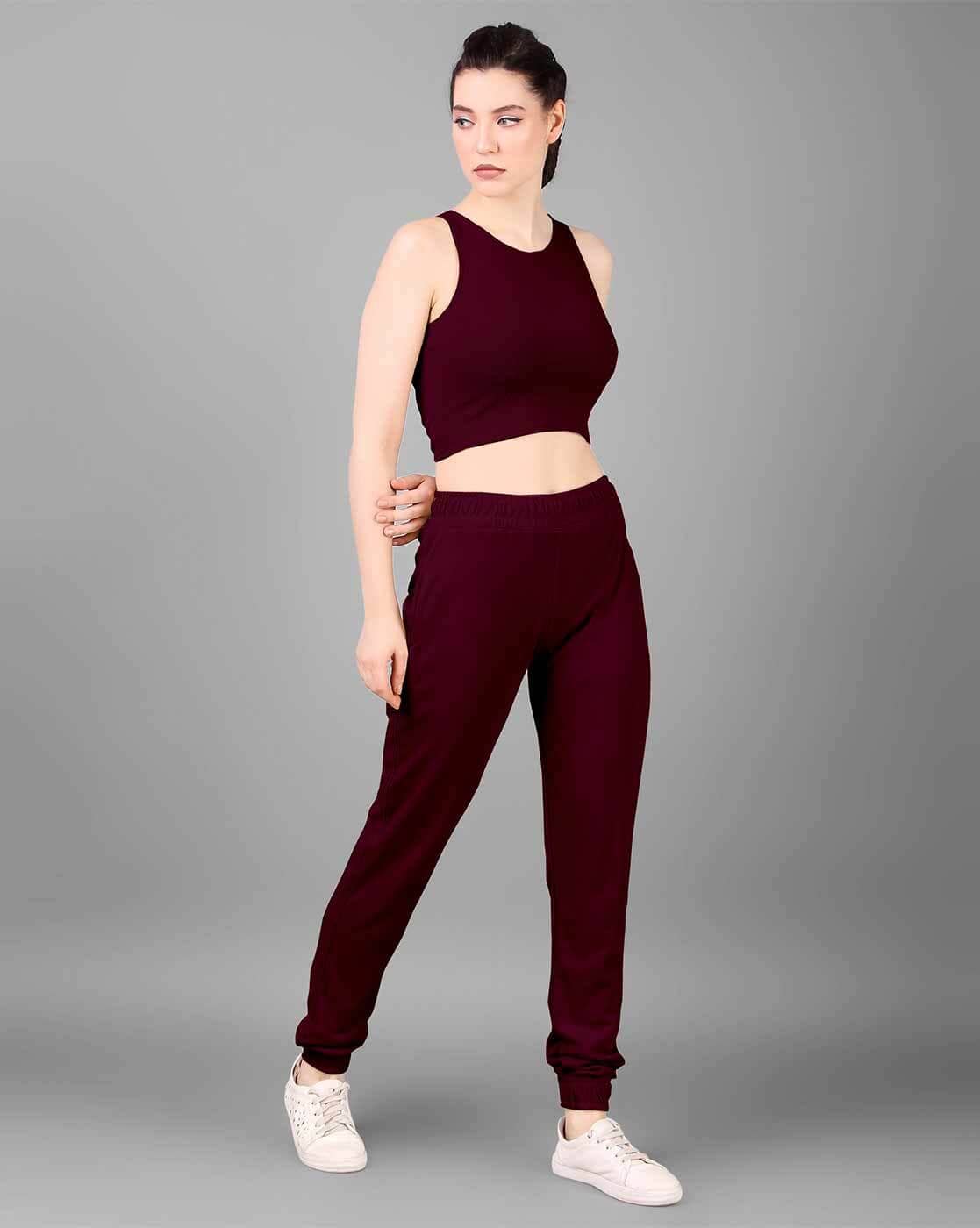 Buy Maroon Suit Sets for Women by Srutva Fashion Online - Main Image