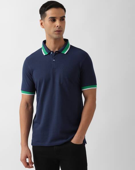 Buy Navy Blue Tshirts for Men by PETER ENGLAND CASUALS Online