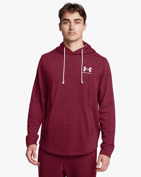 Under armour fitted hoodie sale