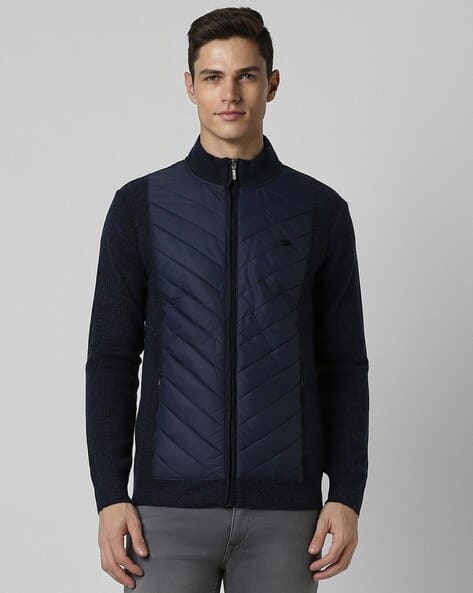PETER ENGLAND CASUALS Men Regular Fit Zip-Front Jacket