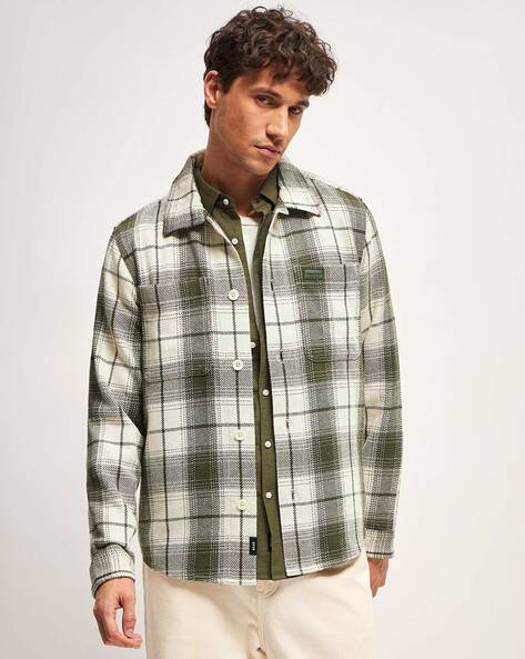 Men Checked Regular Fit Shirt