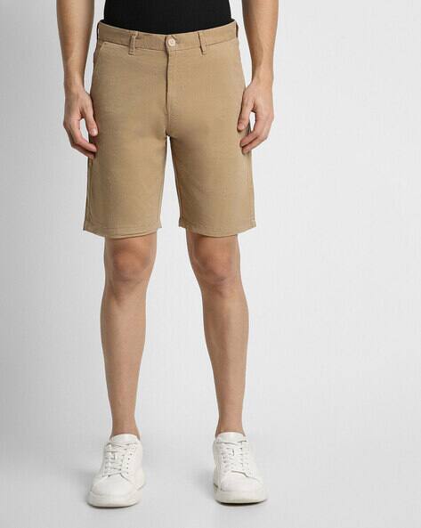 PETER ENGLAND Men Regular Fit Flat-Front Shorts