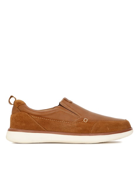 bata brown casual shoes for men