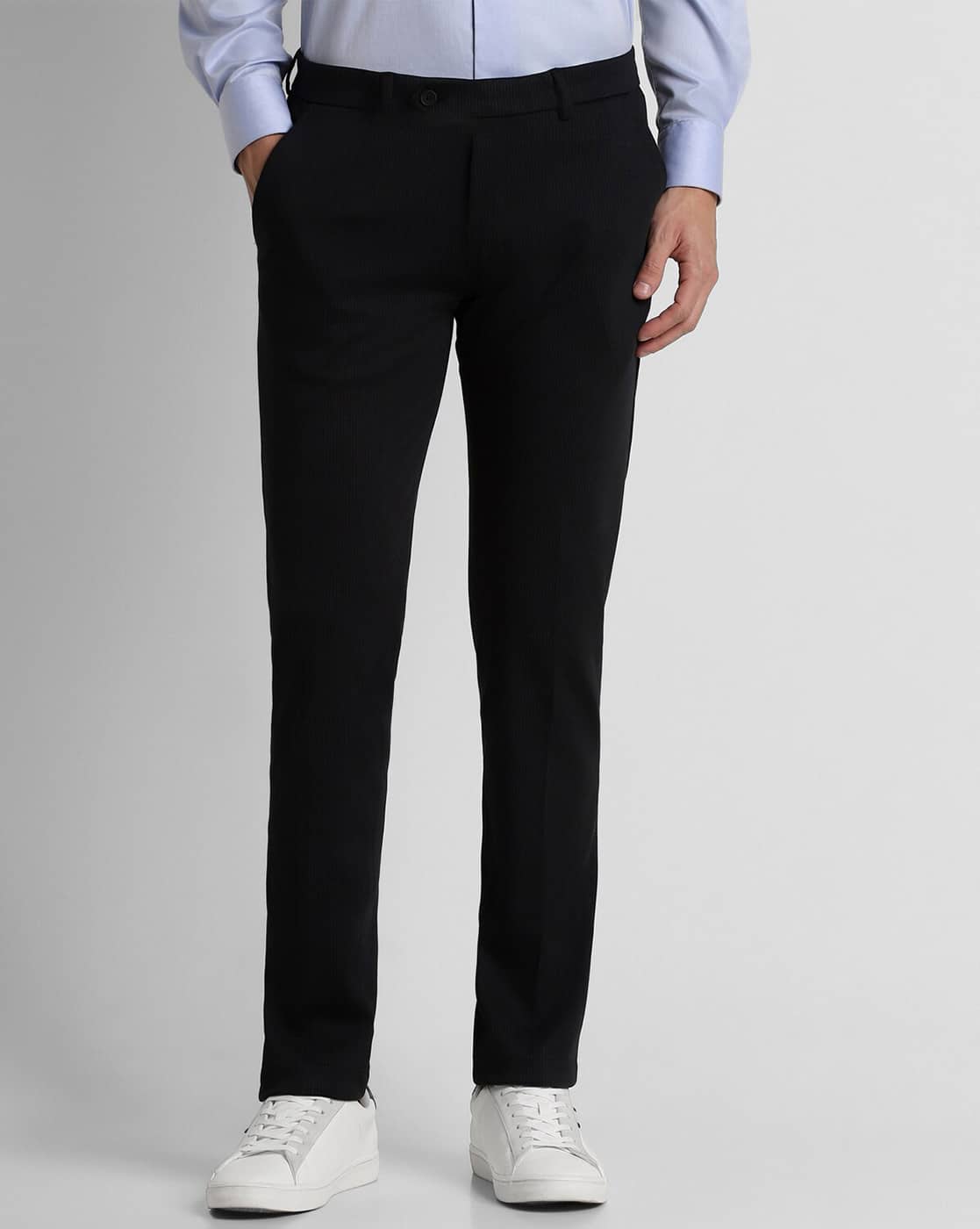 Buy Black Trousers Pants for Men by Perform Online