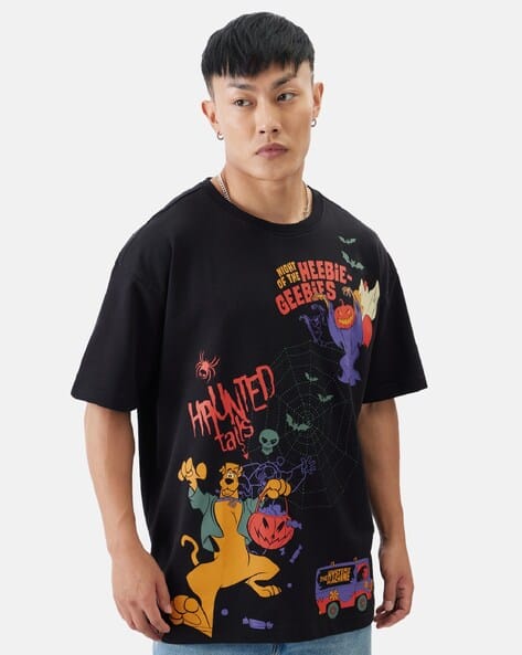 Buy Black Tshirts for Men by THE SOULED STORE Online