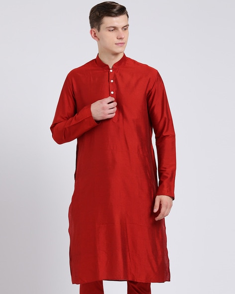 Kisah Men Regular Fit Long Kurta