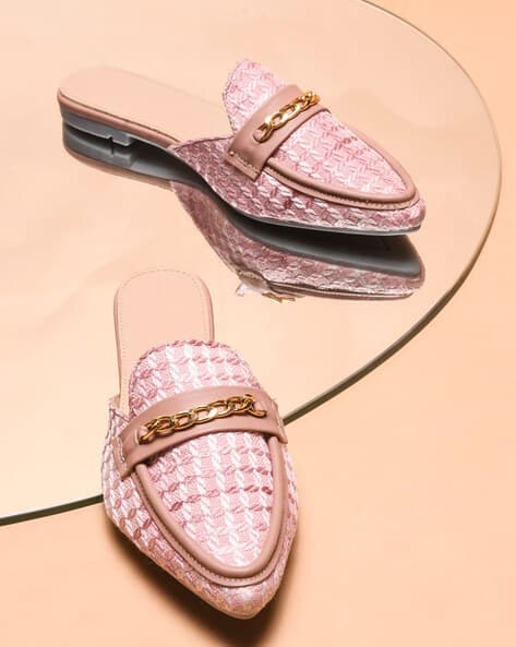 Buy Pink Flat Shoes for Women by Selfiee Online