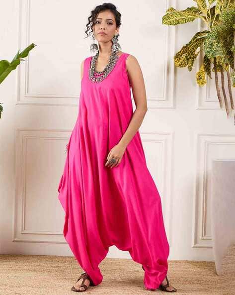 Buy Pink Jumpsuit Playsuits for Women by In Weave Online