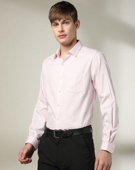 John Players Men Slim Fit Shirt