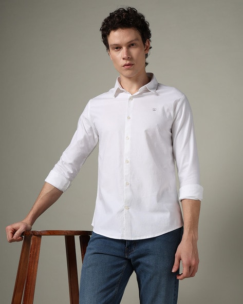 Spykar Men Regular Slim Fit Shirt