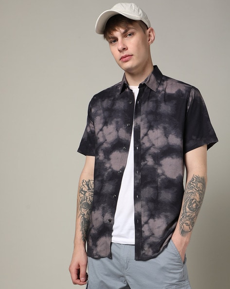 Men Printed Regular Fit Shirt