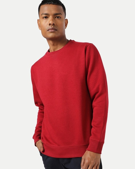 Sweatshirt for men red sale